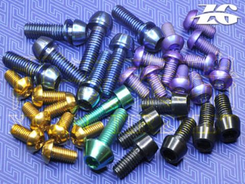 Anode Ti Titanium Bolts Bike Bicycle Gold Blue Black Red Green